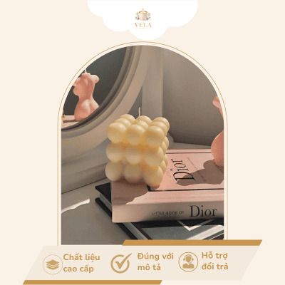 Nến thơm decor thư giãn cho phòng ngủ