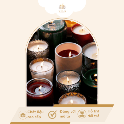 nến thơm decor cao cấp được yêu thích hiện nay